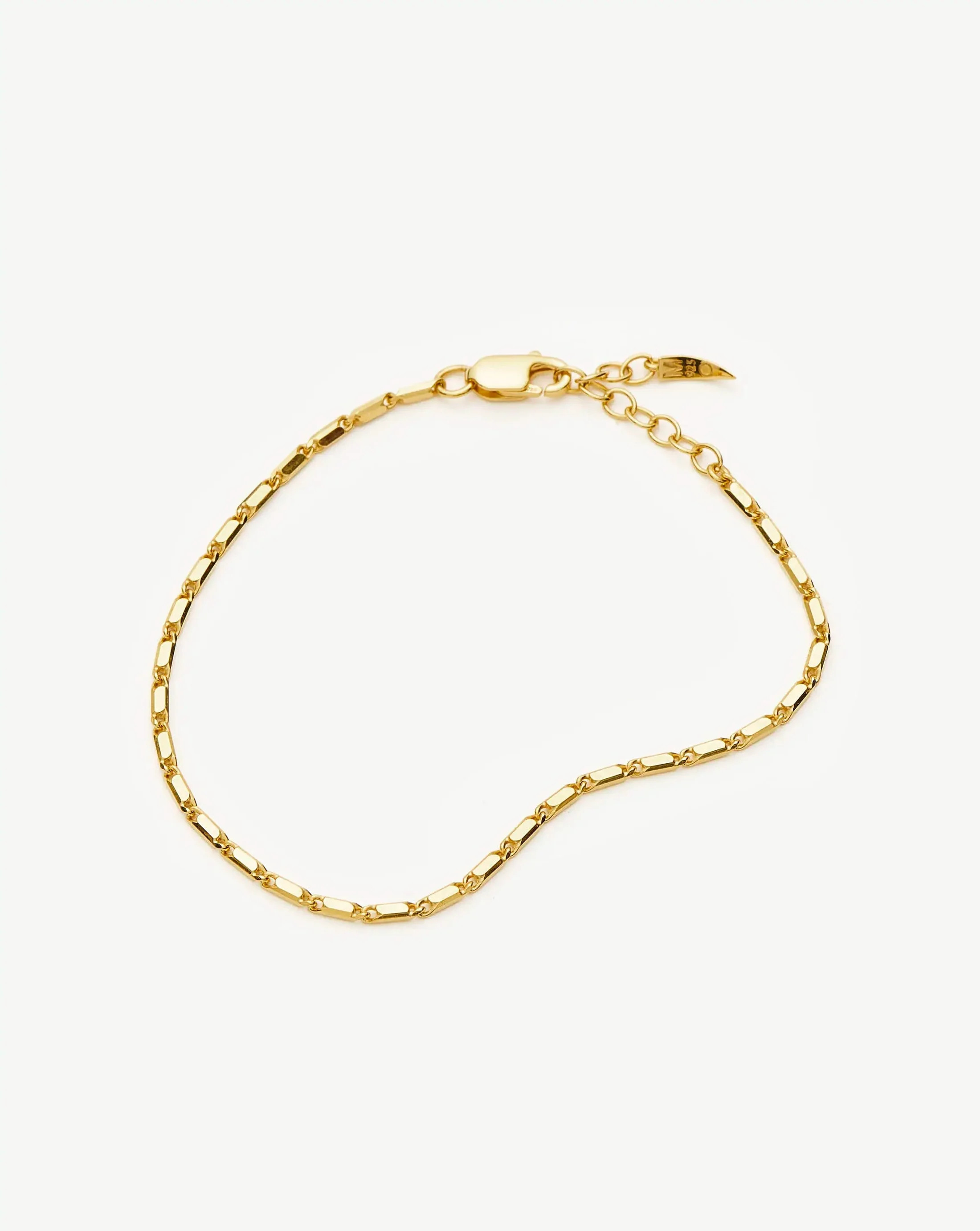 Lucy Williams Horizon Link Chain Bracelet - 18ct Gold Vermeil | Missoma UK