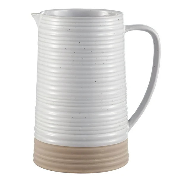 Better Homes & Gardens Exposed Clay Stoneware Drink Pitcher - Walmart.com | Walmart (US)