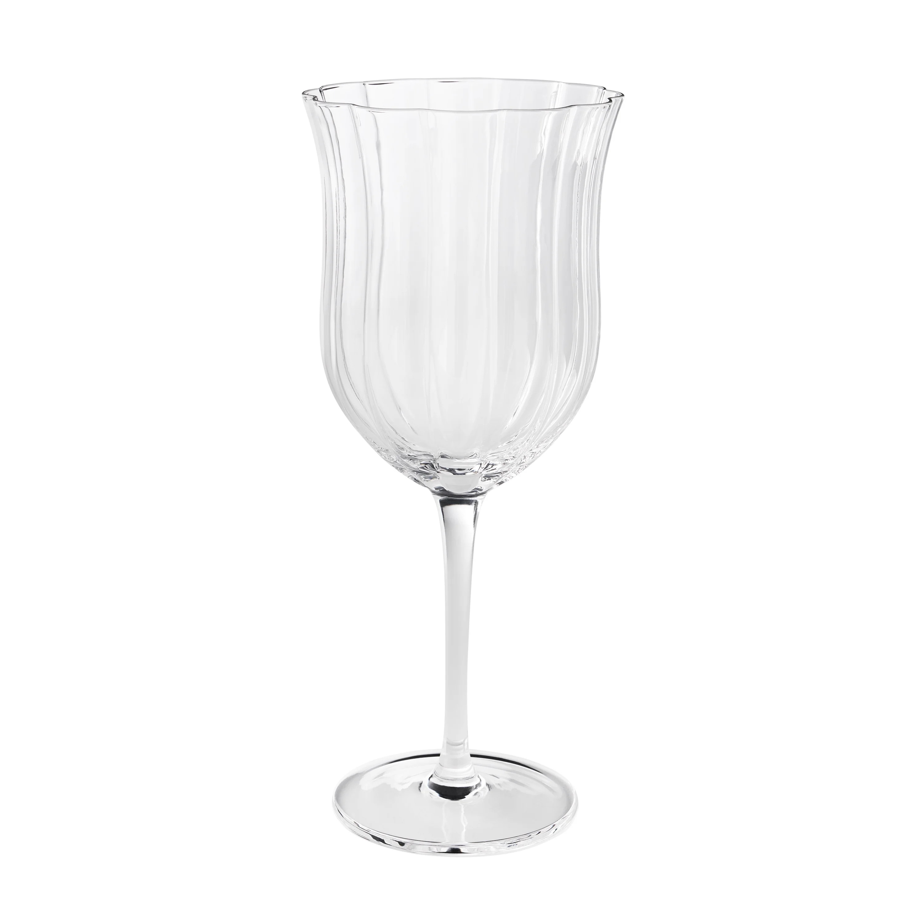 The Pioneer Woman Colette 15-Ounce Scalloped Red Wine Glasses, Clear, Set of 4 - Walmart.com | Walmart (US)