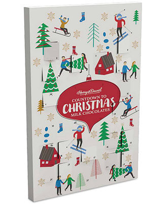Harry & David Countdown to Christmas Milk Chocolate Advent Calendar, 24 Piece - Macy's | Macy's