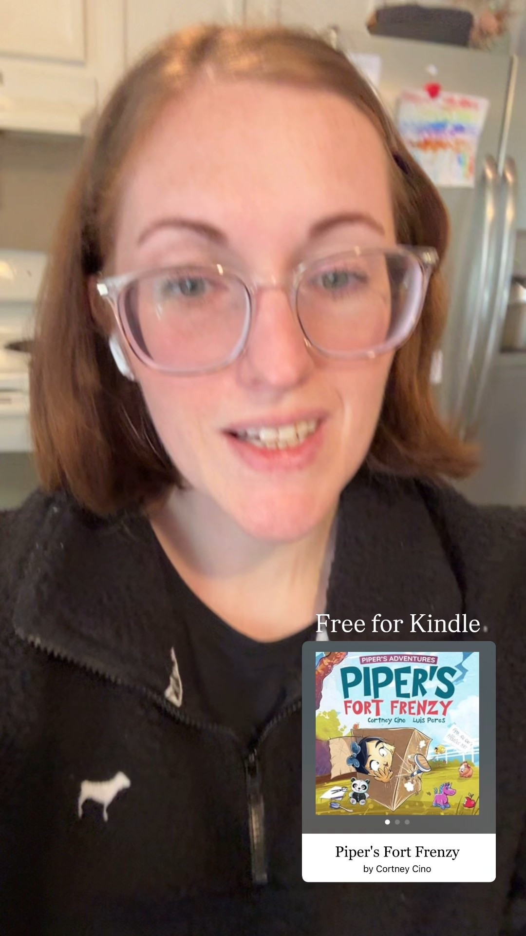 FREE BOOK ALERT! 🚨 My daughters and I were lucky enough to get an advanced copy of Piper's Fort Frenzy by Cortney Cino back in July, and we absolutely adored it! If you have a little one who loves imagination, building, and fun adventures, you need to snag this. For the next couple of days, it's completely free on Amazon! Go grab a copy while you can and tell me what you think! 👧🏰✨

The physical copy is available for pre-sale right now!
#FreeBook #KidsBooks #PictureBook #PipersFortFrenzy #CortneyCino #KidsLit #AmazonDeals #MomLife

#LTKKids #LTKSaleAlert #LTKFamily