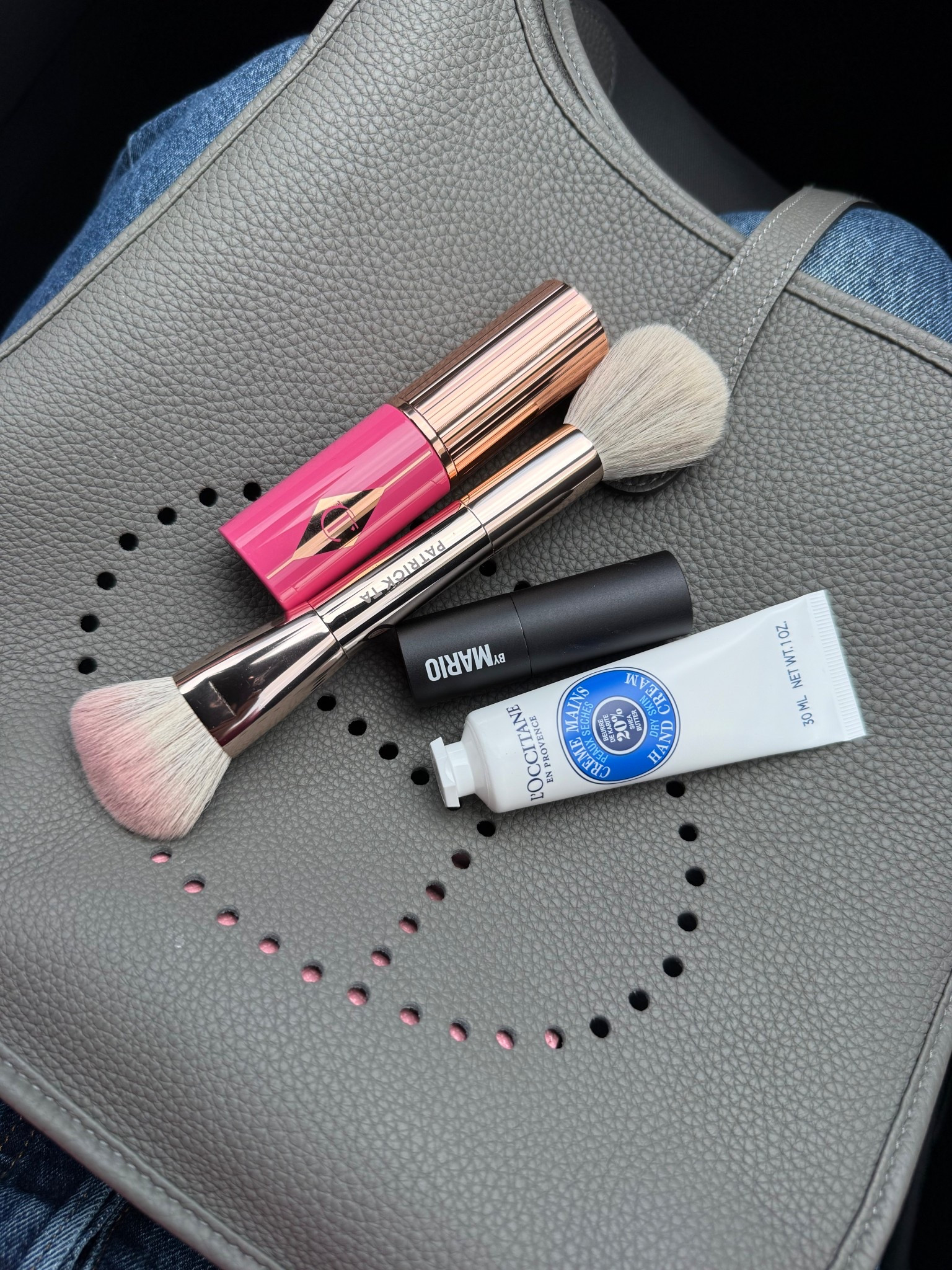 Today’s lineup 
Charlotte tilbury 
Loccitane 
Patrick ta 
Makeup by Mario 

#LTKGiftGuide #LTKdayinmylife #LTKgrwm