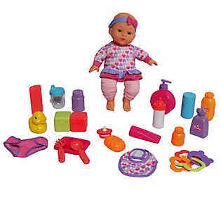 Dream Collection 12 Baby Doll Care Set | QVC