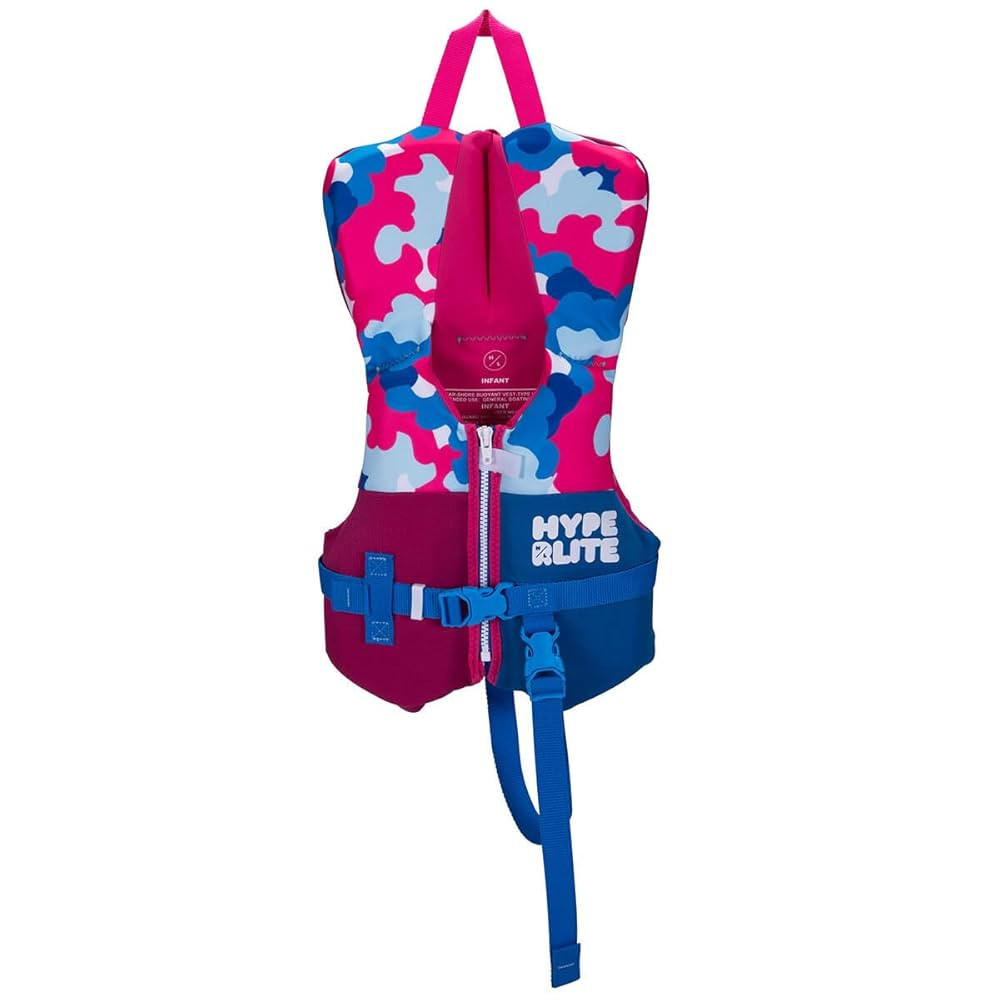Hyperlite Indy CGA Girls Wakeboard Vest Blue/Maroon Toddler (<30Lbs) | Amazon (US)