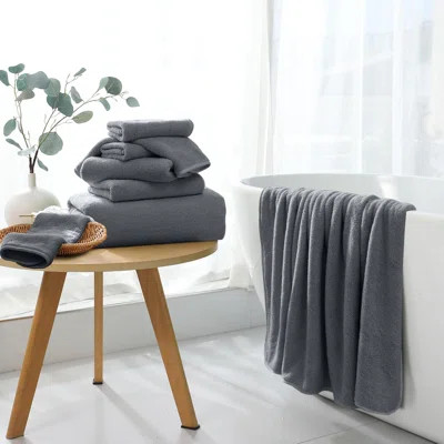 Extra Large Bath Sheet 4 Piece (35"X70")-Ultra Soft Oversized Bath Towel,Bath Sheet Towel Set For Bathroom Hotel,Highly Absorbent Quick Dry Shower Tow | Wayfair North America