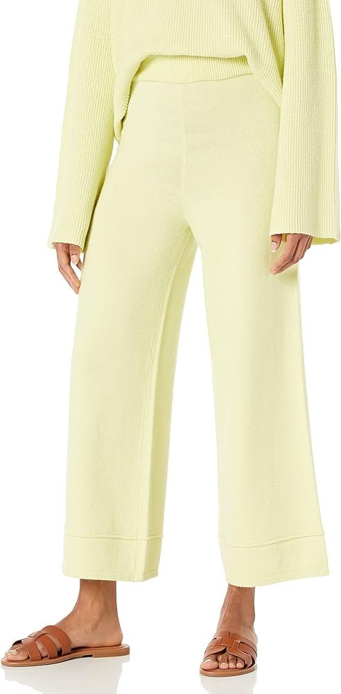 The Drop Women's Bernadette Pull-on Loose-fit Cropped Sweater Pant | Amazon (US)