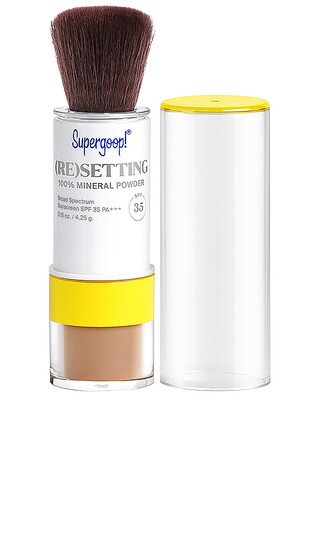 Supergoop! (Re)setting 100% Mineral Powder SPF 35 in Deep. | Revolve Clothing (Global)