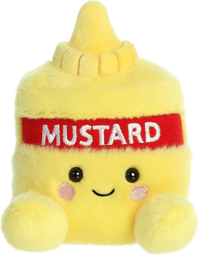 Aurora® Adorable Palm Pals™ Newton Mustard™ Stuffed Animal - Pocket-Sized Play - Collectable... | Amazon (US)