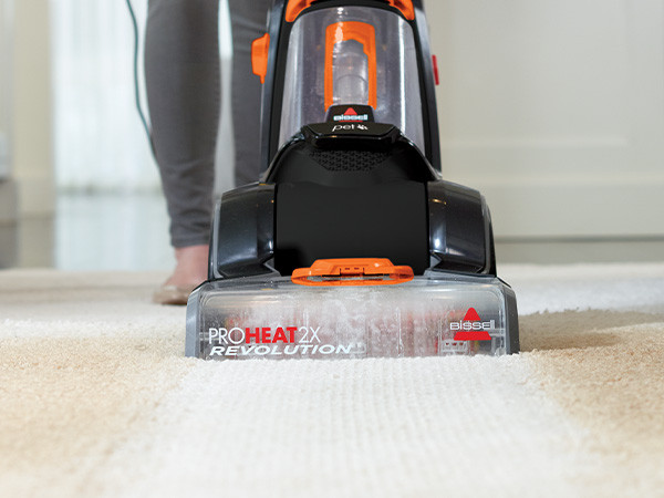 BISSELL ProHeat 2X Revolution Pet Full Size Upright Carpet Cleaner, 1548F, Orange | Amazon (US)
