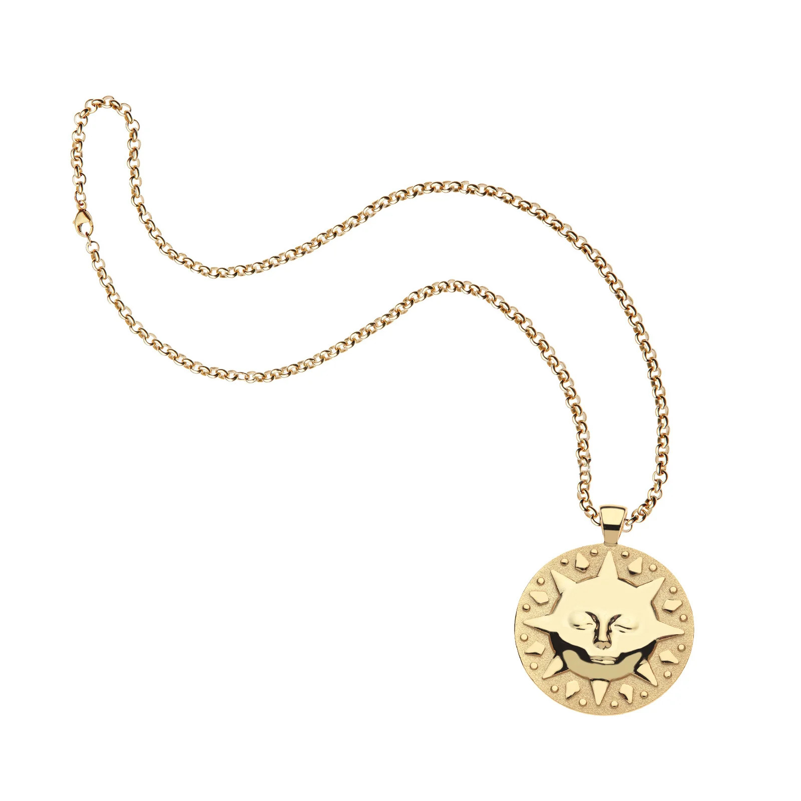 STRONG JW Original Pendant Coin (Rising Sun) | Jane Win