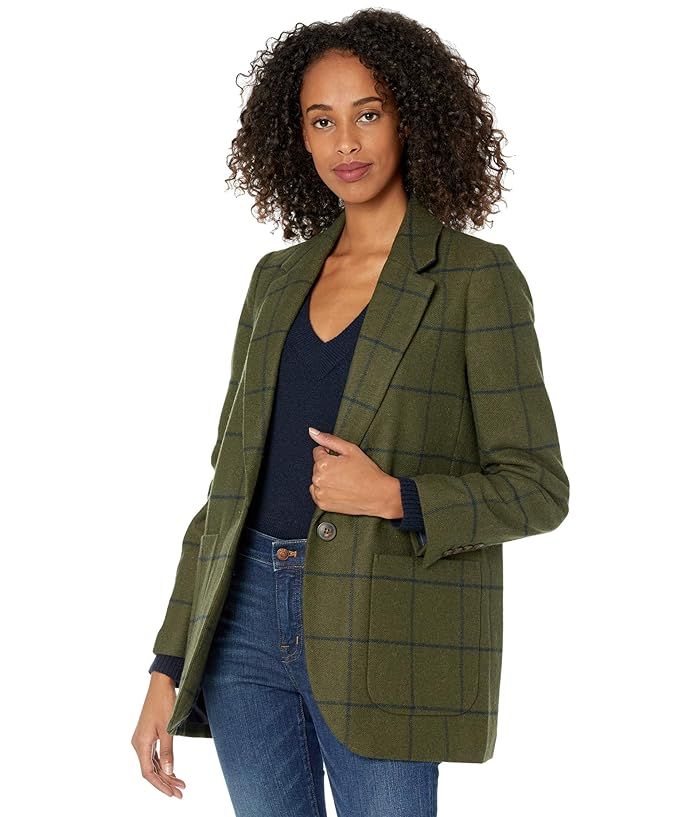 Madewell Chicago Blazer (Moss) Women's Clothing | Zappos