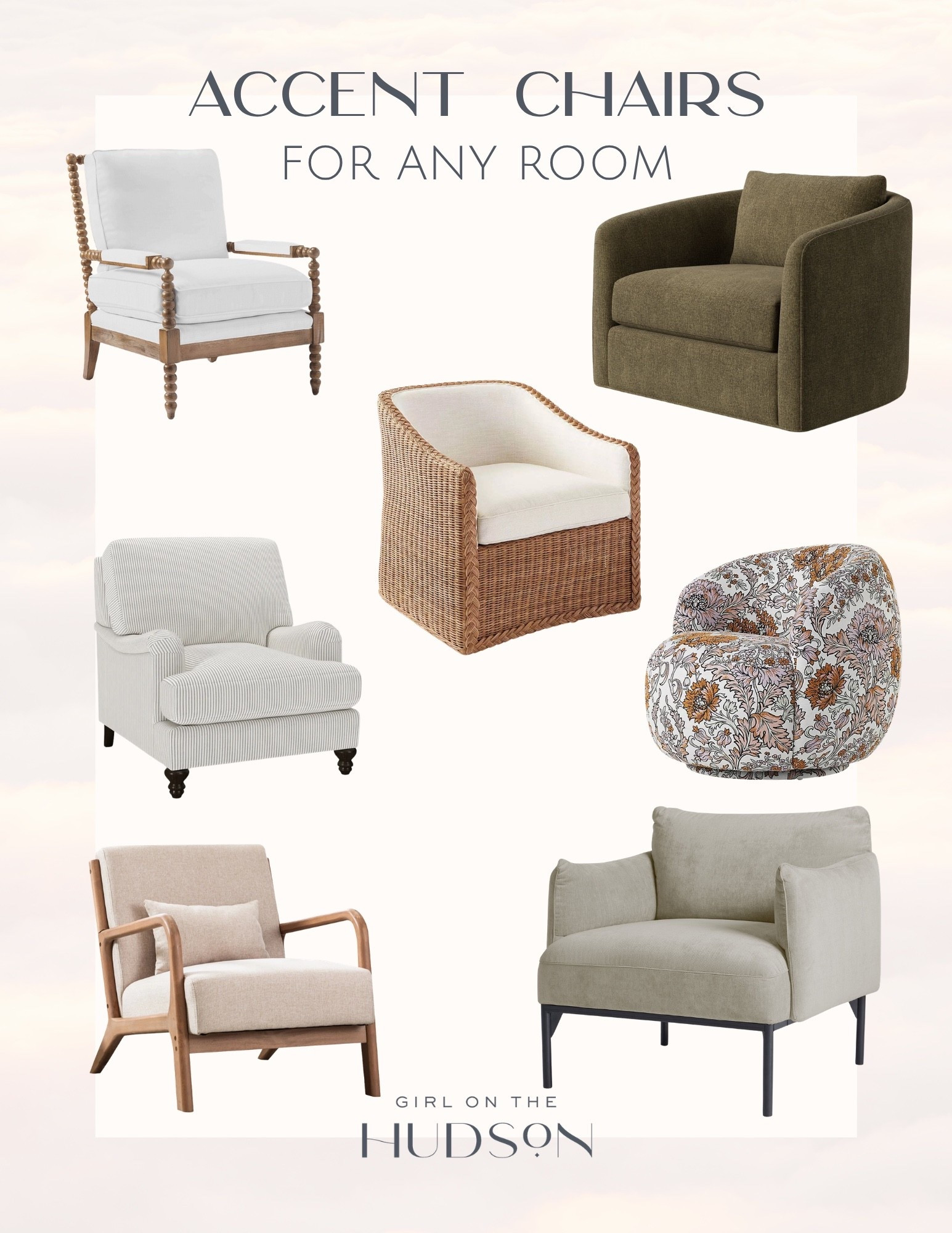 An accent chair is one of my favorite ways to make a room feel complete. Whether you’re styling a bedroom, living room, office, or entryway, the right chair creates an inviting place to sit while adding texture, warmth, and personality. I rounded up a few timeless options that work beautifully in a variety of spaces and design styles.

accent chairs, living room chair, bedroom chair, reading nook, occasional chair, home décor, neutral furniture, interior design, cozy home, Girl on the Hudson

#LTKHome #LTKmomlife #LTKdayinmylife