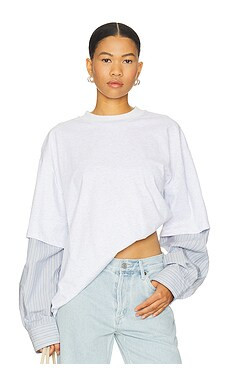 LIONESS Bottega T-shirt in Grey from Revolve.com | Revolve Clothing (Global)
