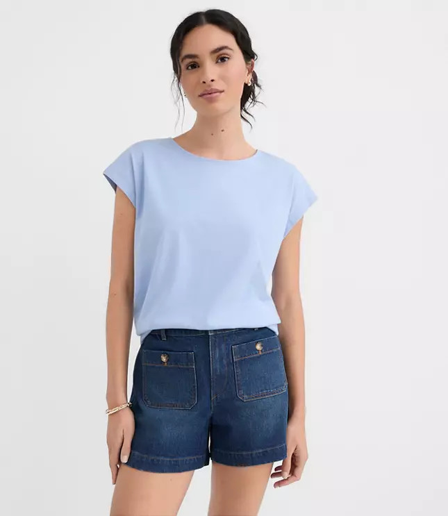 Modern Wedge Tee | LOFT