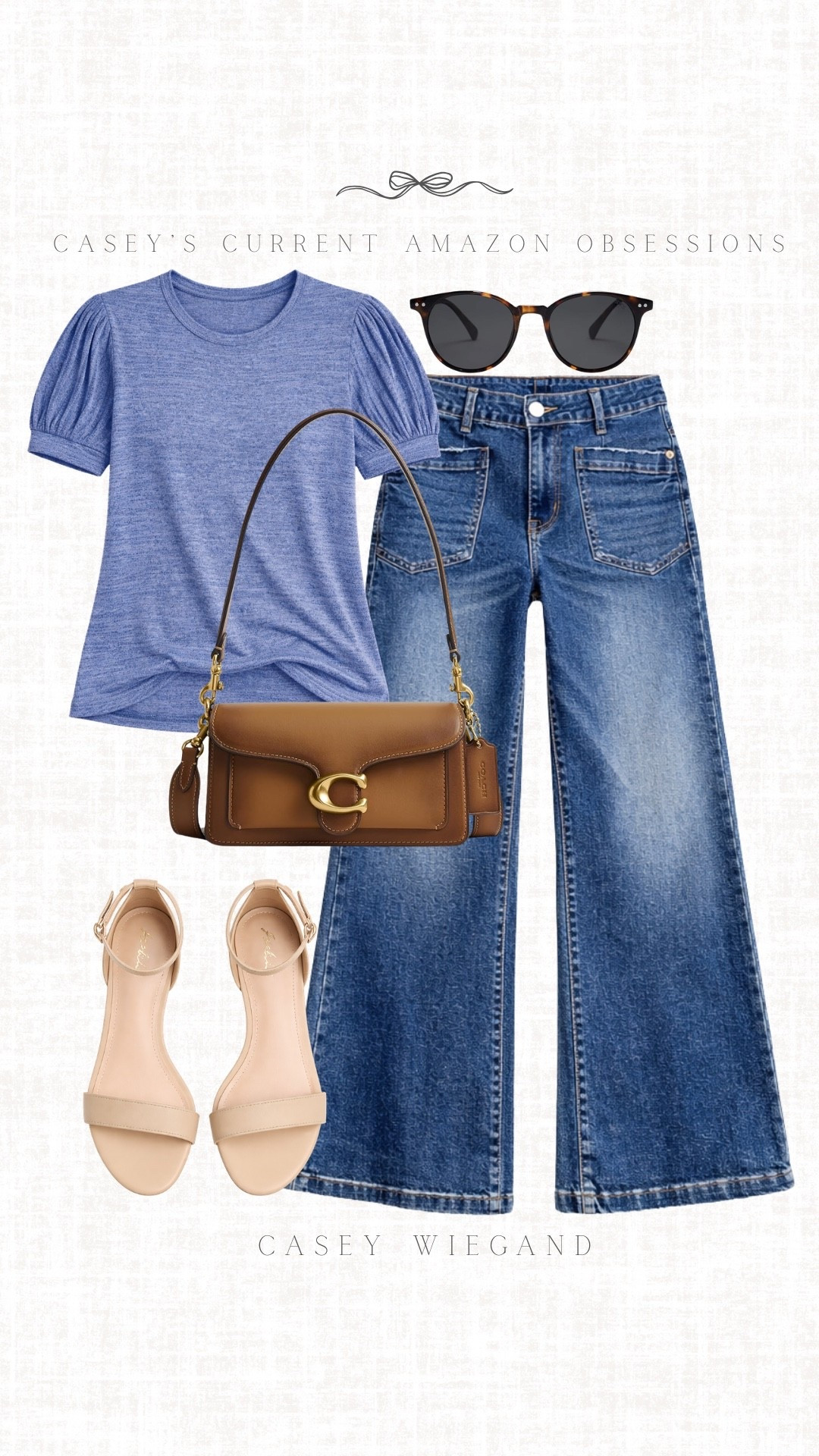 Casual chic! This top and jeans combo, paired with these sandals and sunglasses, is perfect for a laid-back day out. #SummerVibes

#LTKootd #LTKgrwm #LTKSeasonal