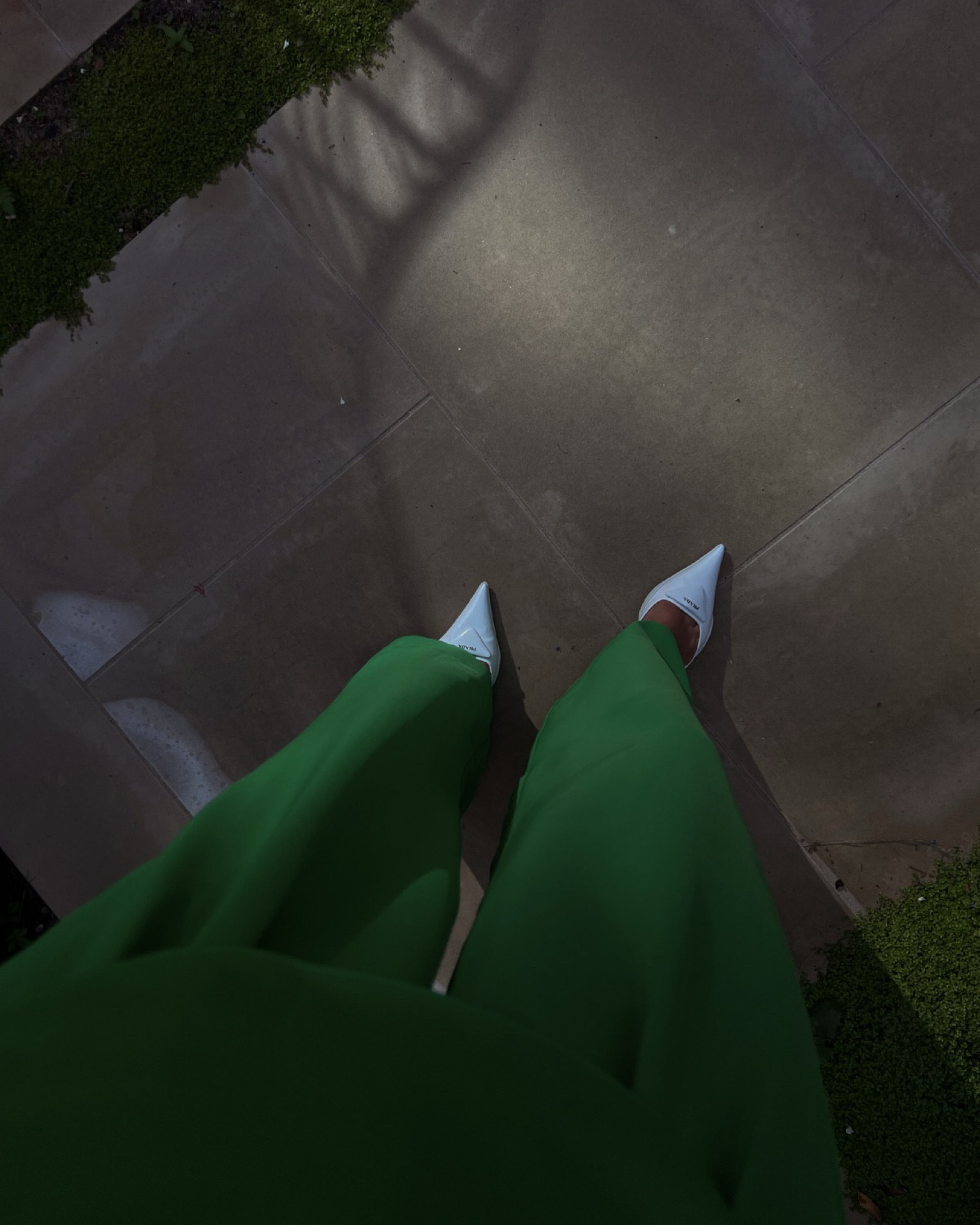 ME+EM+PRADA

I love white as a crisp accent with this amazing Bottega Veneta inspired green colour I see everywhere! These trousers are wide and high waisted and part of a co-ord from ME+EM - it looks like a jumpsuit when worn together so it was a super versatile purchase. The white points are my trusted PRADA sling backs, which honestly go with everything, if you’re ready to invest I took a size down as I have fairly narrow feet. 

Colour blocking, Green trouser, trouser suit, Pantsuit styling, jumpsuit, bottega green, power dressing, birthday look, white heels, white mule, white pointed shoes, shoespiration, spring style, summer smart. 

#RILEYUGGLA

#LTKshoecrush #LTKeurope #LTKworkwear