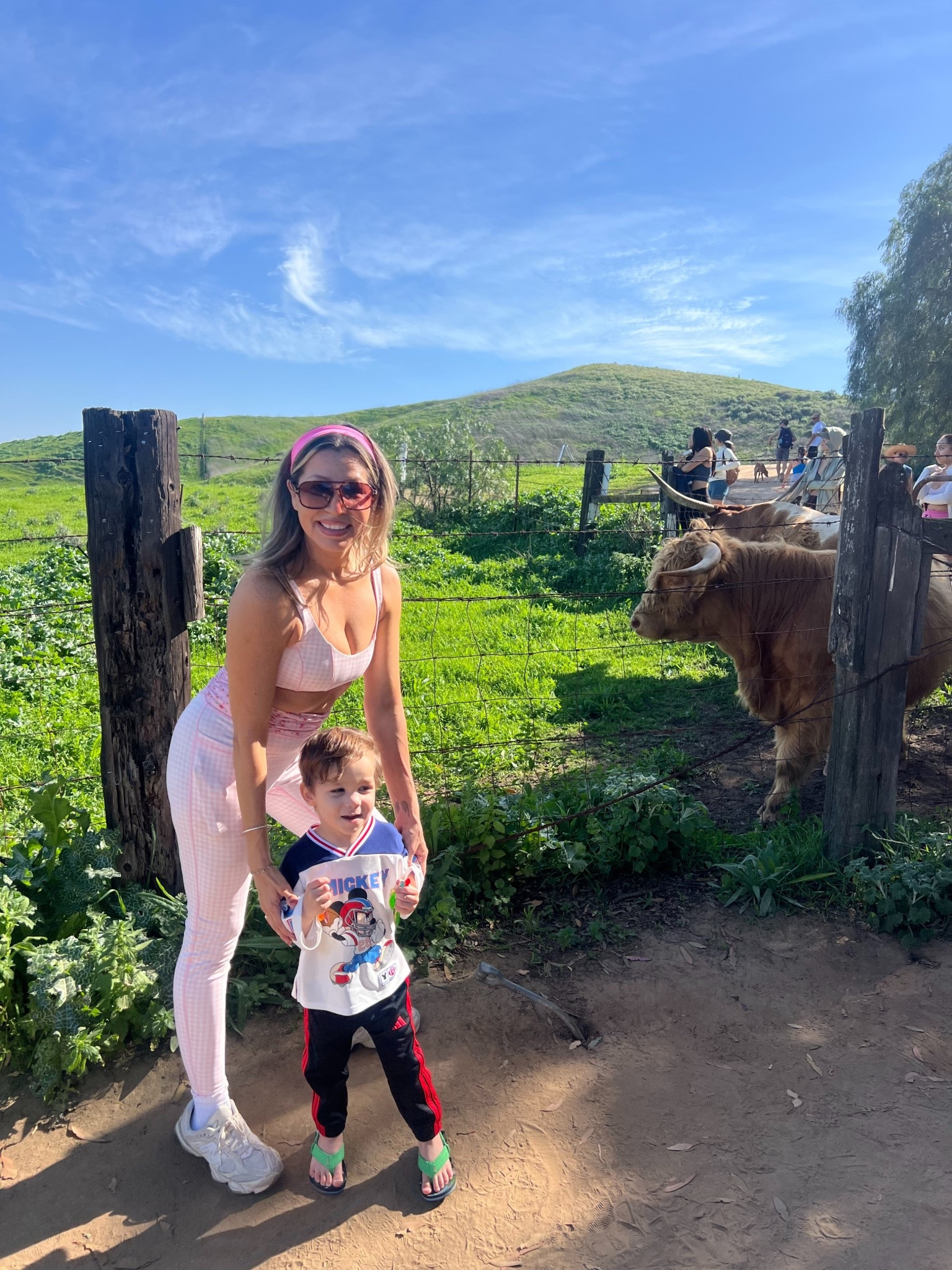 Pink Gigham workout set!!🩷🤗💘🎀🐄

#LTKmomlife #LTKootd #LTKU