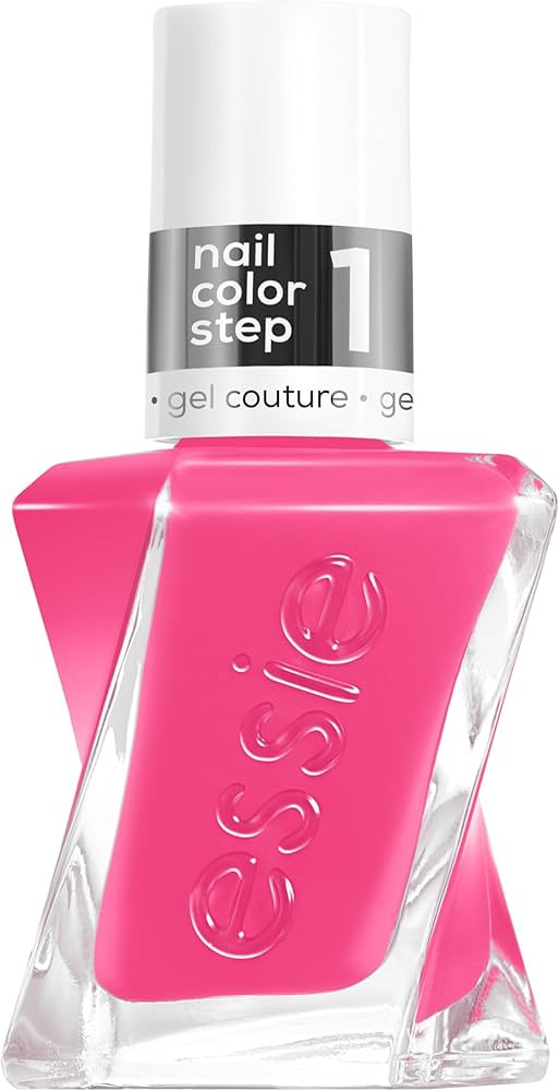 essie gel couture, Long-Lasting Nail Polish, Vegan, Be Dazzled, Pink, Pinky, 0.46 fl oz | Amazon (US)