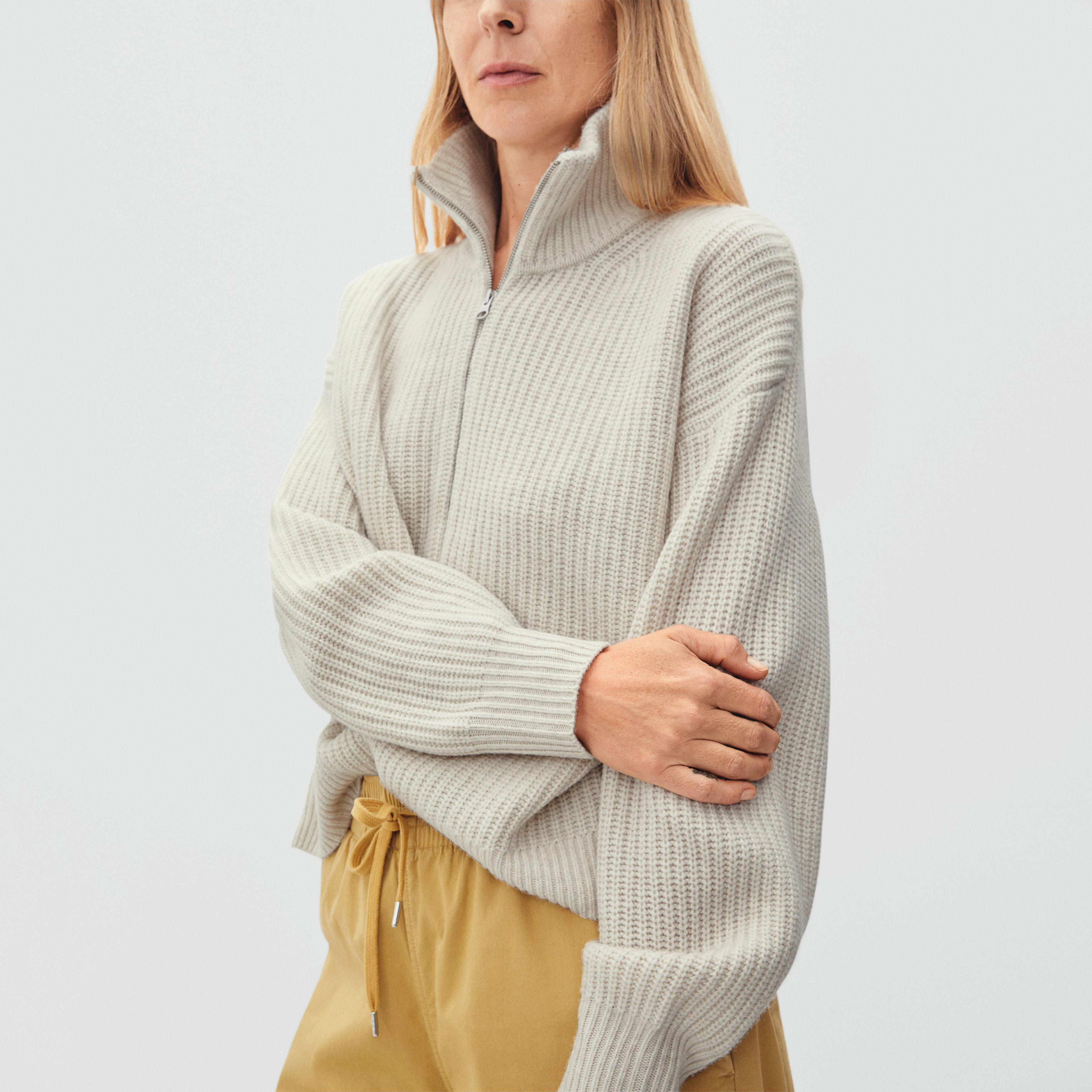 The Felted Merino Half-Zip Sweater | Everlane