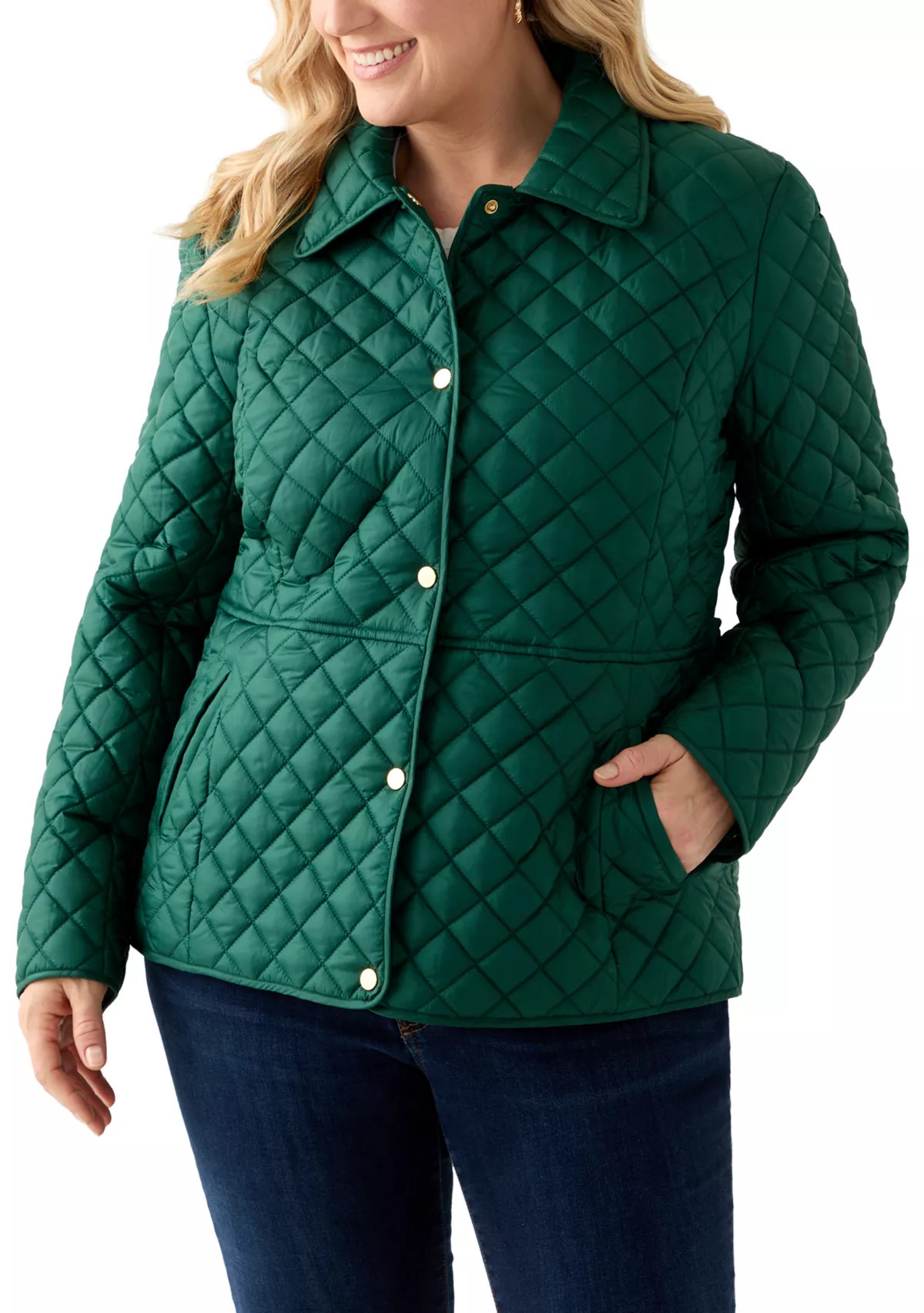 Plus Size Long Sleeve Barn Jacket | Belk