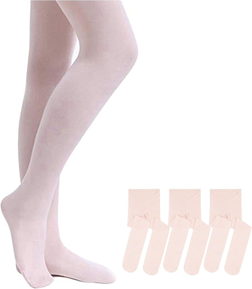Stelle Girls' Ultra Soft Pro Dance Tight/Ballet Footed Tight (Toddler/Little Kid/Big Kid) | Amazon (US)