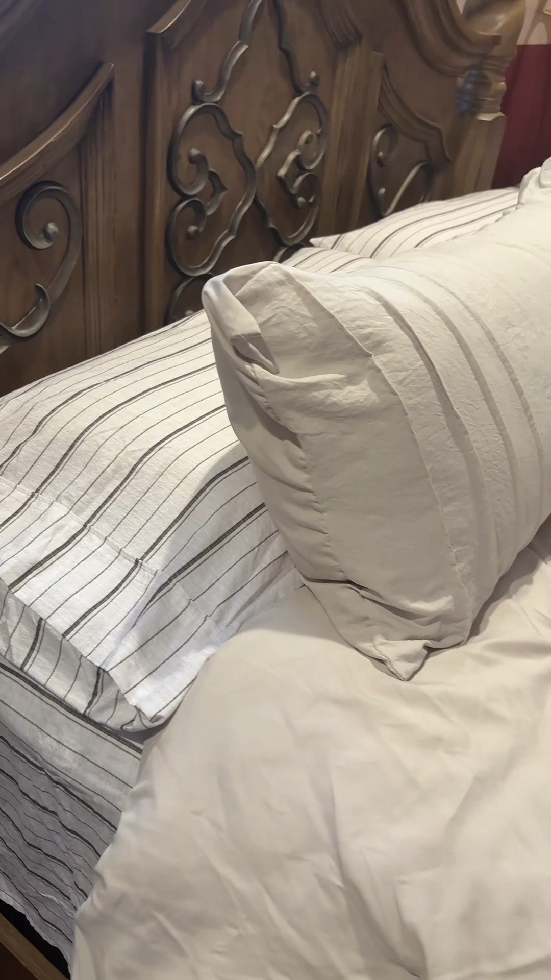 Nothing like new, fresh sheets for Summer! Been in my striped phase lately & I’m loving this neutral color.

#LTKHome