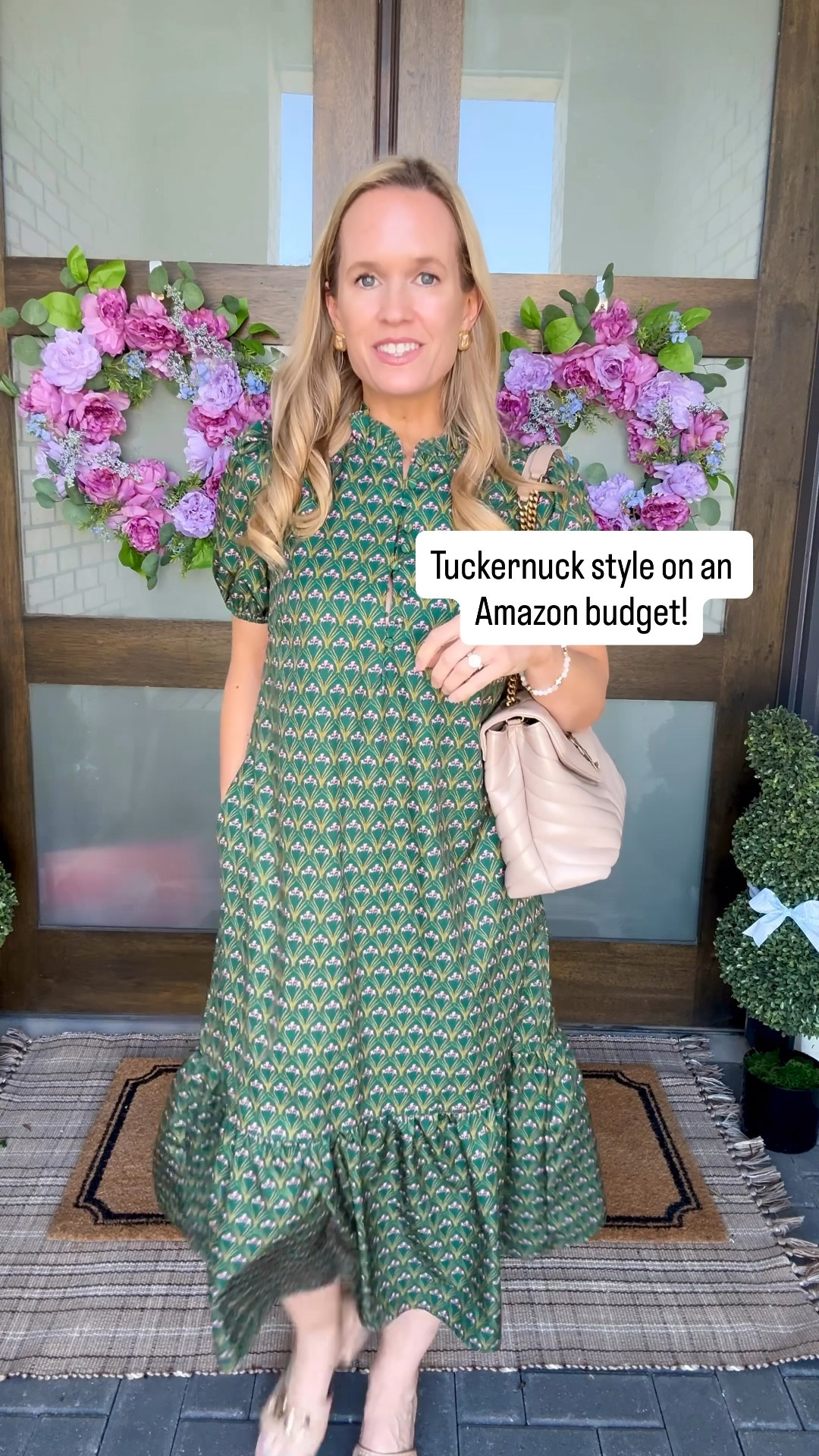 Love this midi dress 

#LTKootd #LTKTravel #LTKSeasonal