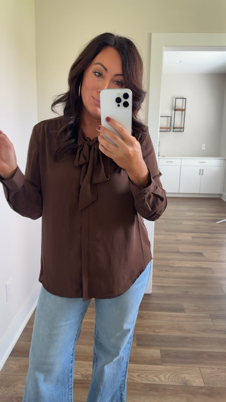 Weekly Target Tuesday finds 🎯 Perfect fall blouse, love the color, lightweight, and flattering! Wearing a medium @Target

#LTKootd #LTKSeasonal #LTKWorkwear