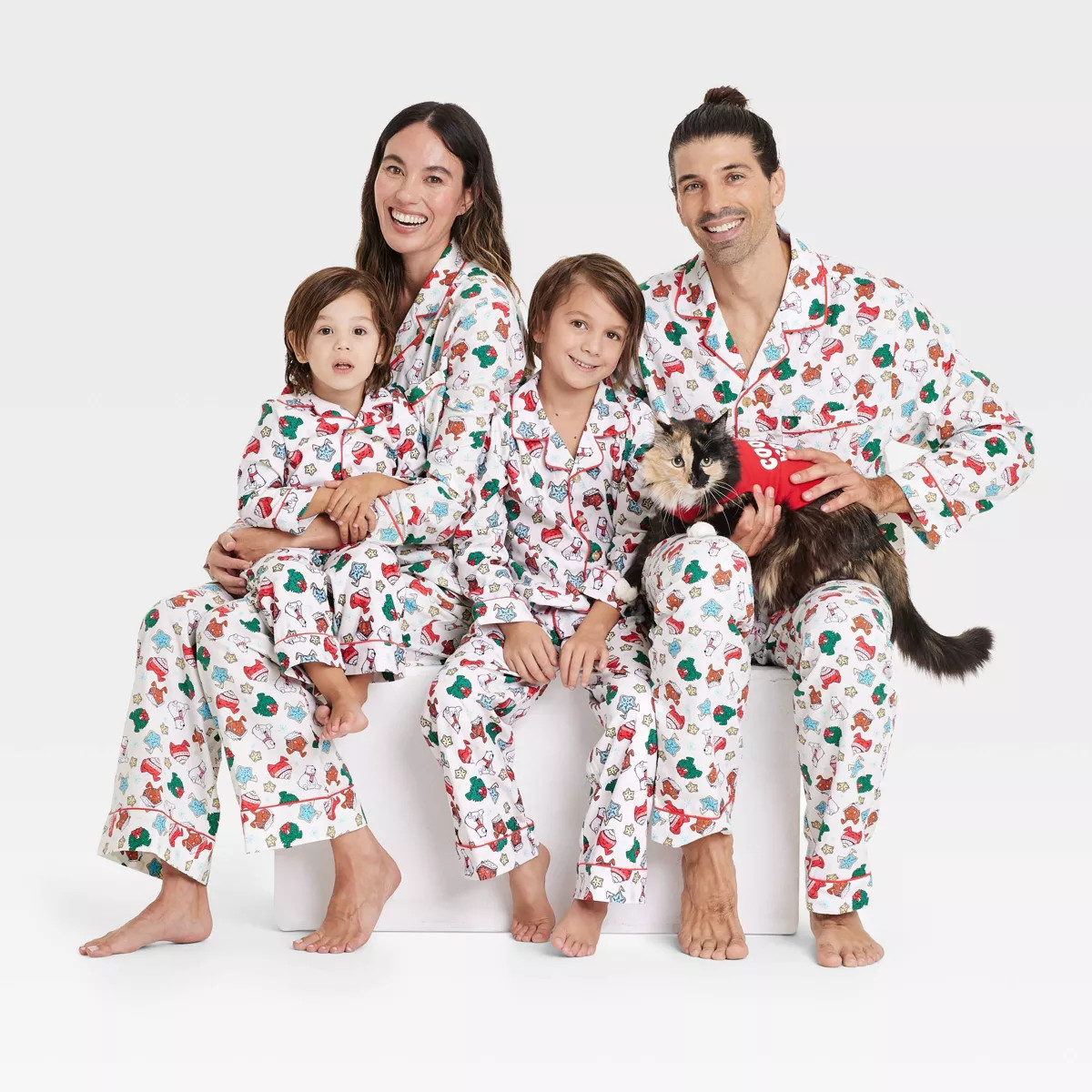 Baby Holiday Treats Print Holiday Matching Family Pajama Union Suit - Wondershop™ White | Target