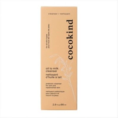 Cocokind Oil to Milk Cleanser - 2.9 fl oz | Target