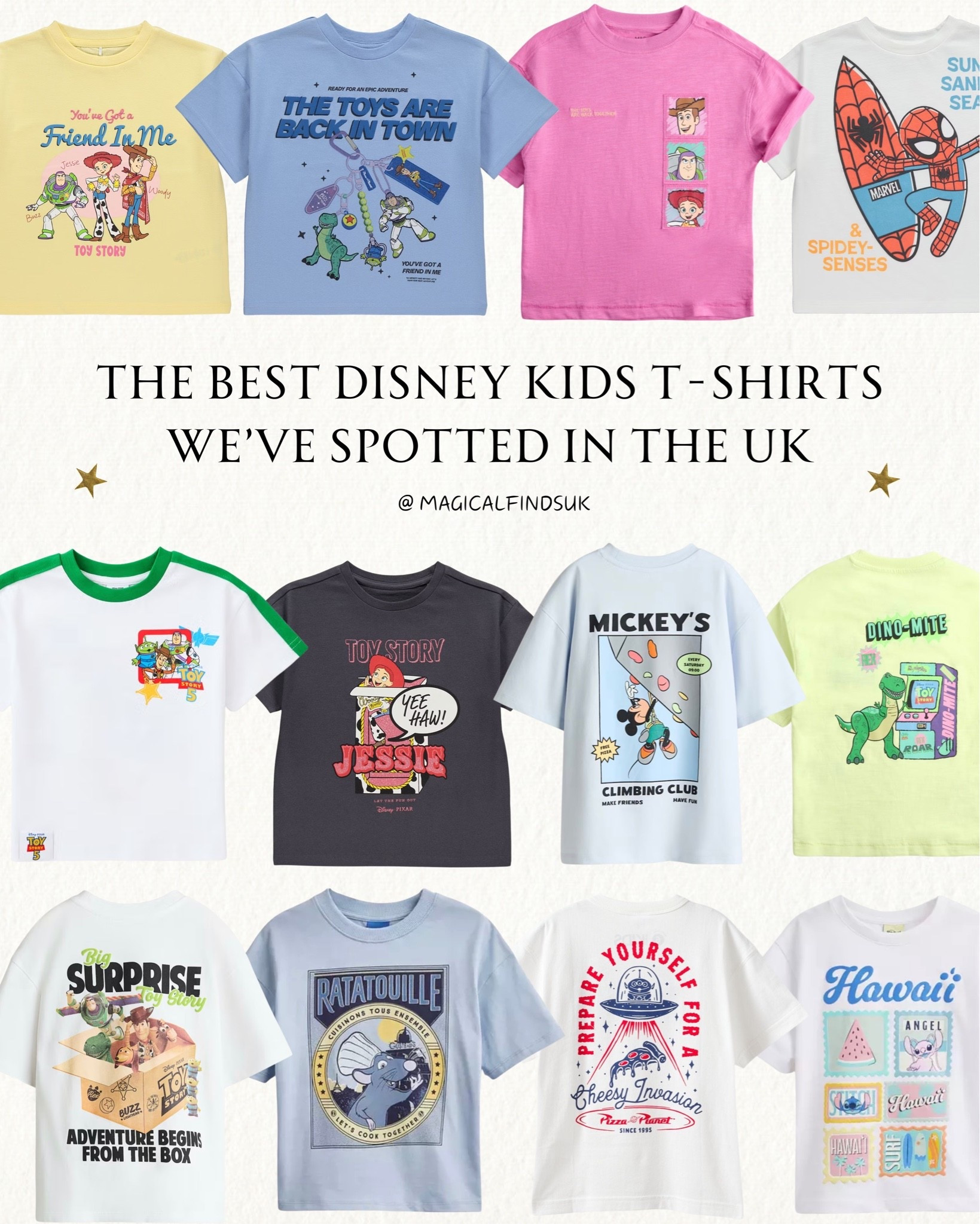 The best Disney kids t-shirts we’ve spotted in the UK! 👏🏻💛🤠🪄

#LTKuk