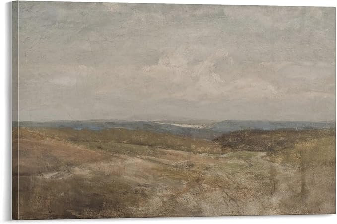 BRogeh Countryside Painting, Farmhouse Decor, Vintage Print 119 Canvas Poster Wall Art Decor Post... | Amazon (US)