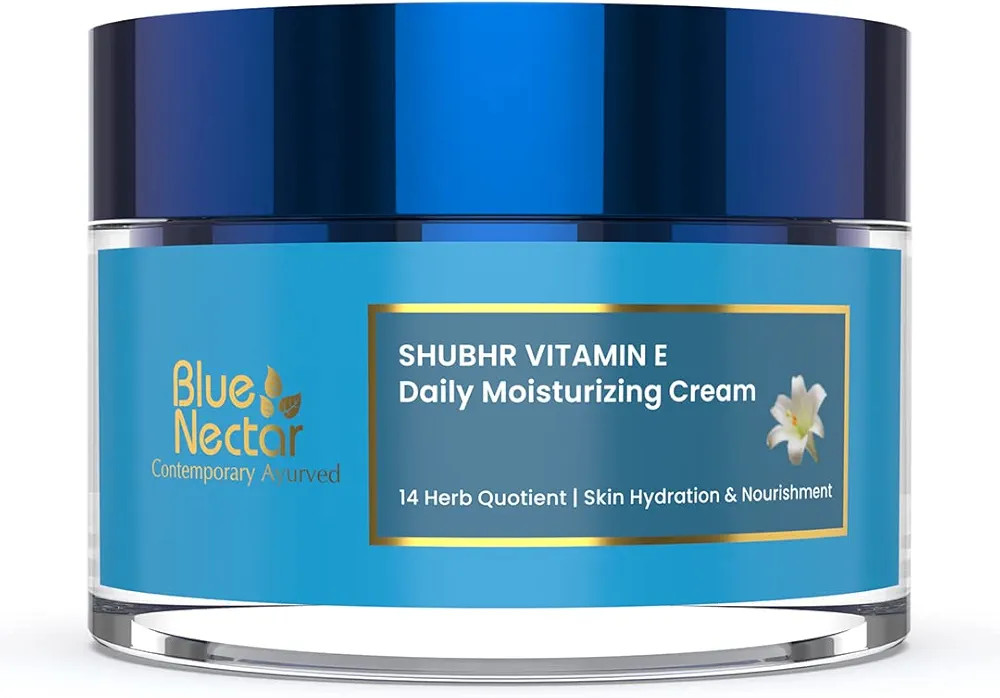 Blue Nectar Moisturizer Face Cream for Women with Plant Based VItamin E Cream | Wrinkle Cream for... | Amazon (US)