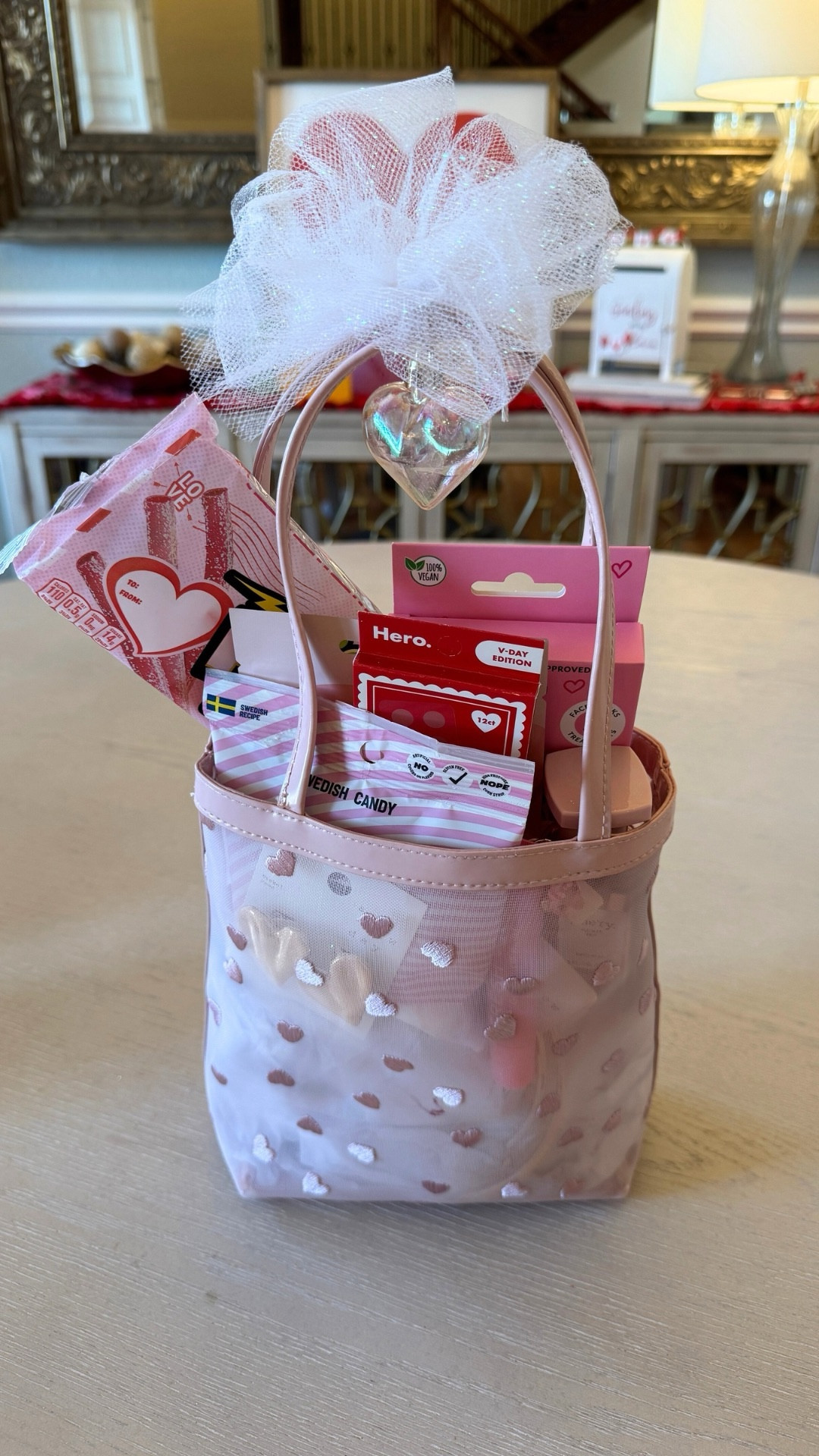 Target Valentine’s gift idea 💕
This one is so easy because the purse does all the work! From self-care to jewelry and sweets, it’s the perfect all-in-one Valentine’s gift that looks extra special with minimal effort.
#valentinesday #gifting #giftidea #diygift #galentine 

#LTKValentine #LTKSeasonal #LTKselfcare