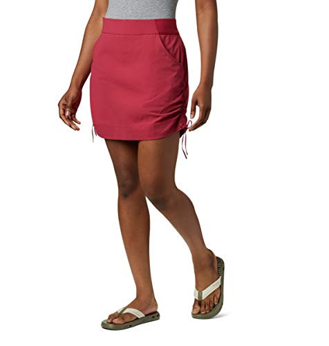 Columbia Women's Plus-Size Anytime Casual Skort, Water & Stain Resistant Skirt, red Orchid, 2X | Amazon (US)