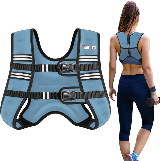 Weighted Vest Woman - 6lb/8lb/12lb/16lb/20lb/25lb/30lb Womens Weight Vest for Walking, Strength T... | Amazon (US)