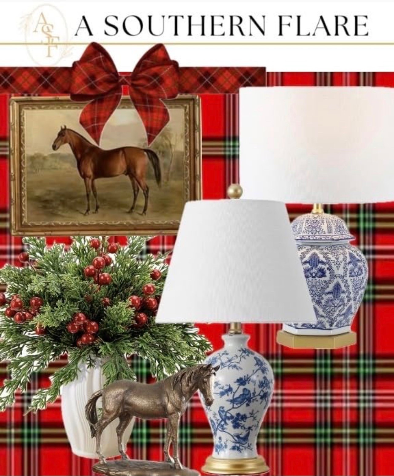 festive decor picks. #SouthernCharm #HolidayDecor/ Amazon Christmas