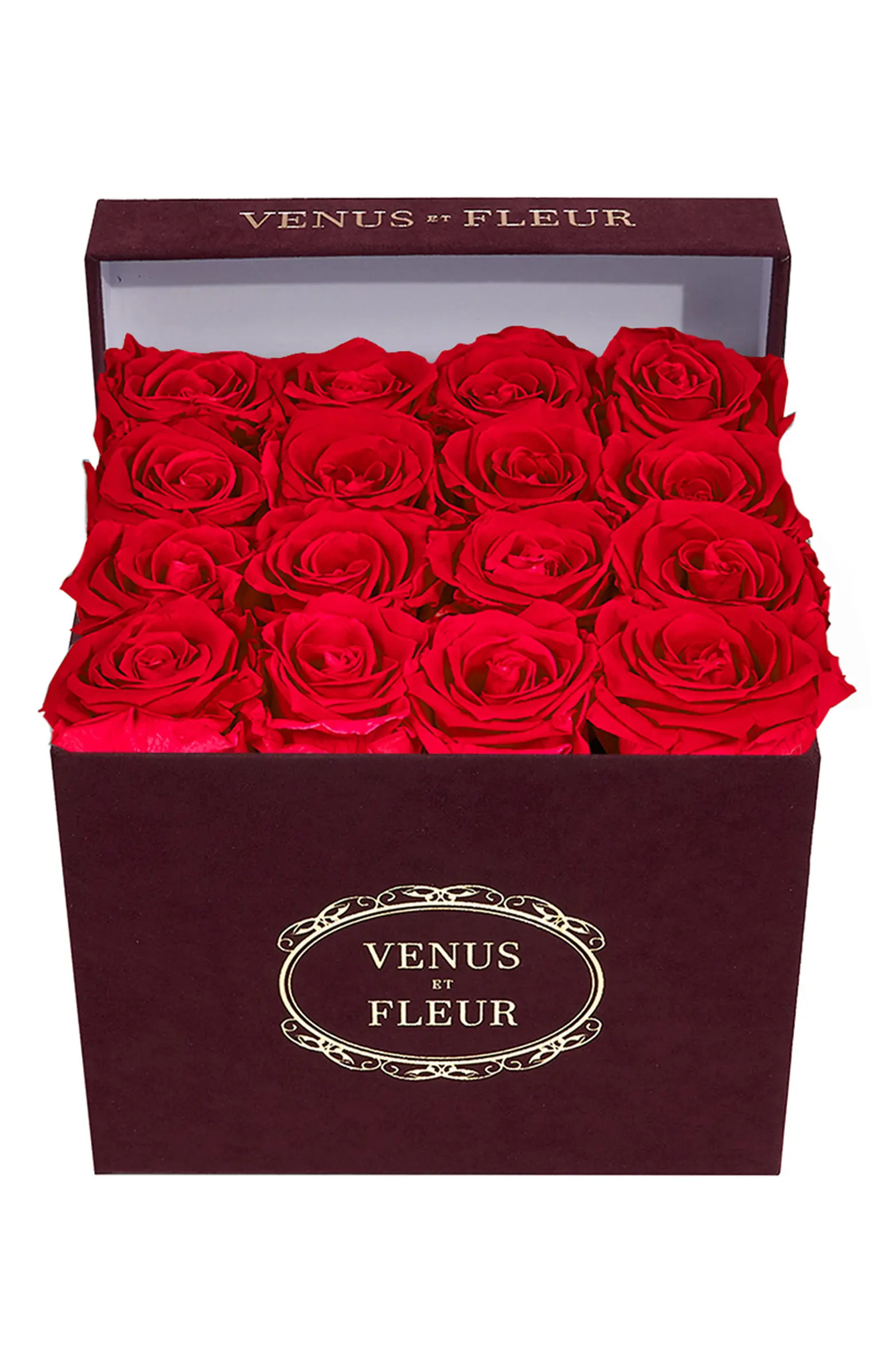 Venus ET Fleur Classic Small Square Eternity Roses | Nordstrom | Nordstrom