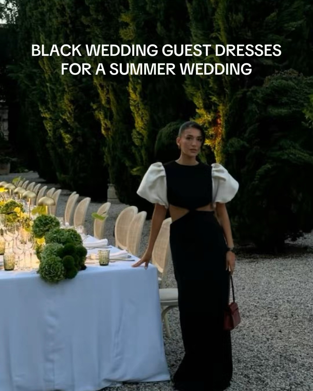Dresses for the gust most comfortable in black

#LTKWedding