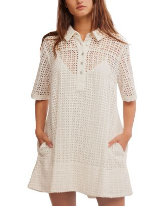 Free People Remino Eyelet Mini Dress  | Bloomingdale's Women | Bloomingdale's (US)