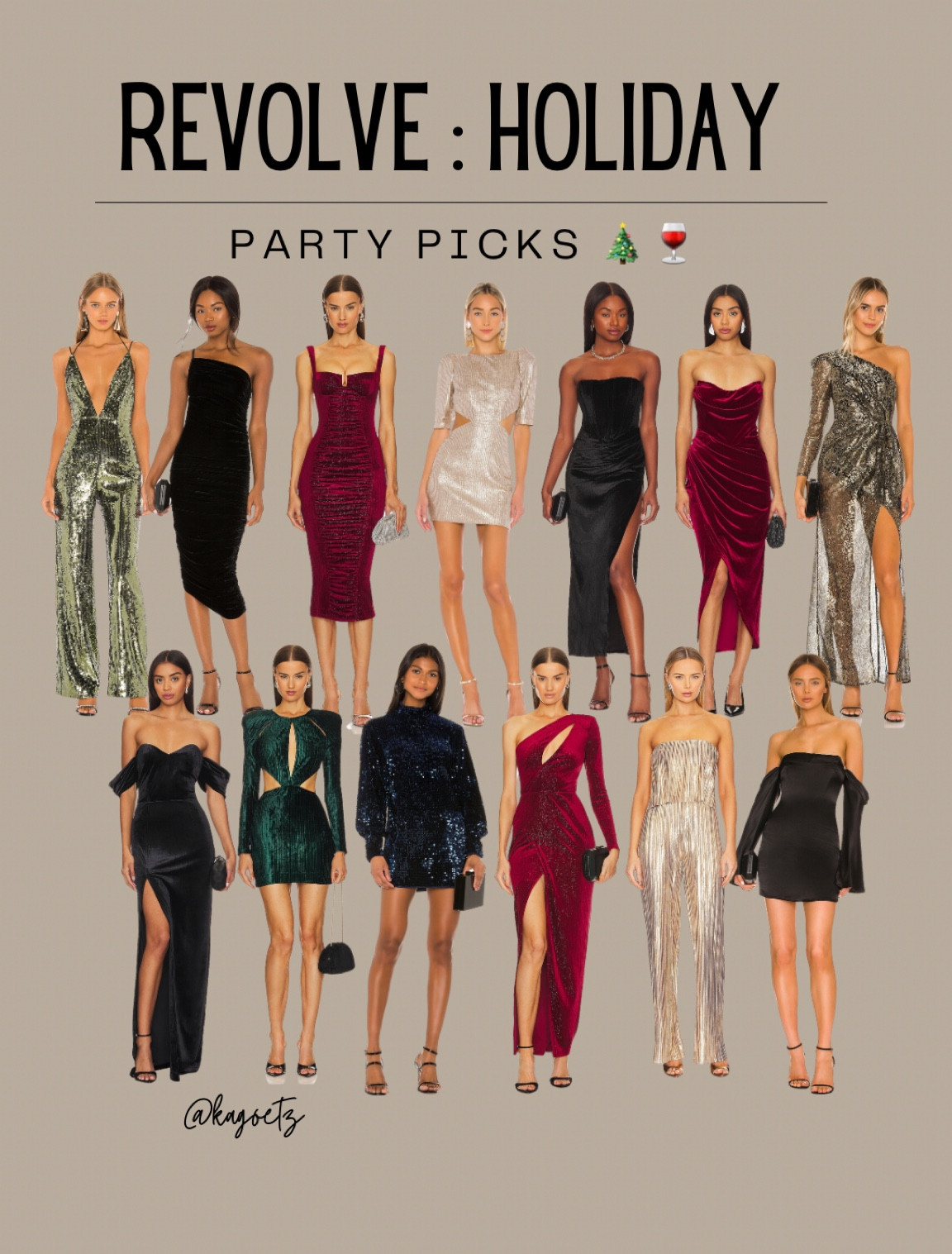 REVOLVE: HOLIDAY PARTY DRESSES 🎄 

#revolve #holidayfit #holidaydress #christmasparty #christmasdress #revolvewedding #wedding #LTKwedding #weddingguest 

#LTKparties #LTKSeasonal #LTKHoliday