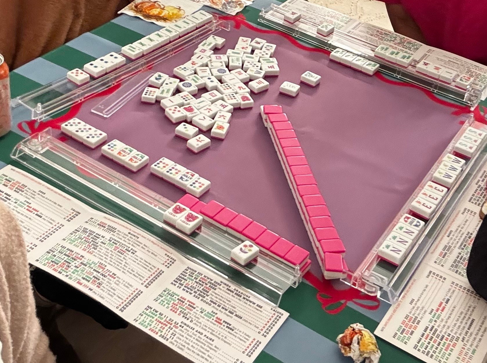 Mahjong links that my group is using! We are loving this game and how much it stimulates your mind! 
Linking card tables, basic mat, mat with rules, tile sets for getting started. Also linked a fun playing card for swifties. 
#mahjong
#hobbies

#LTKGiftGuide #LTKHoliday #LTKmomlife