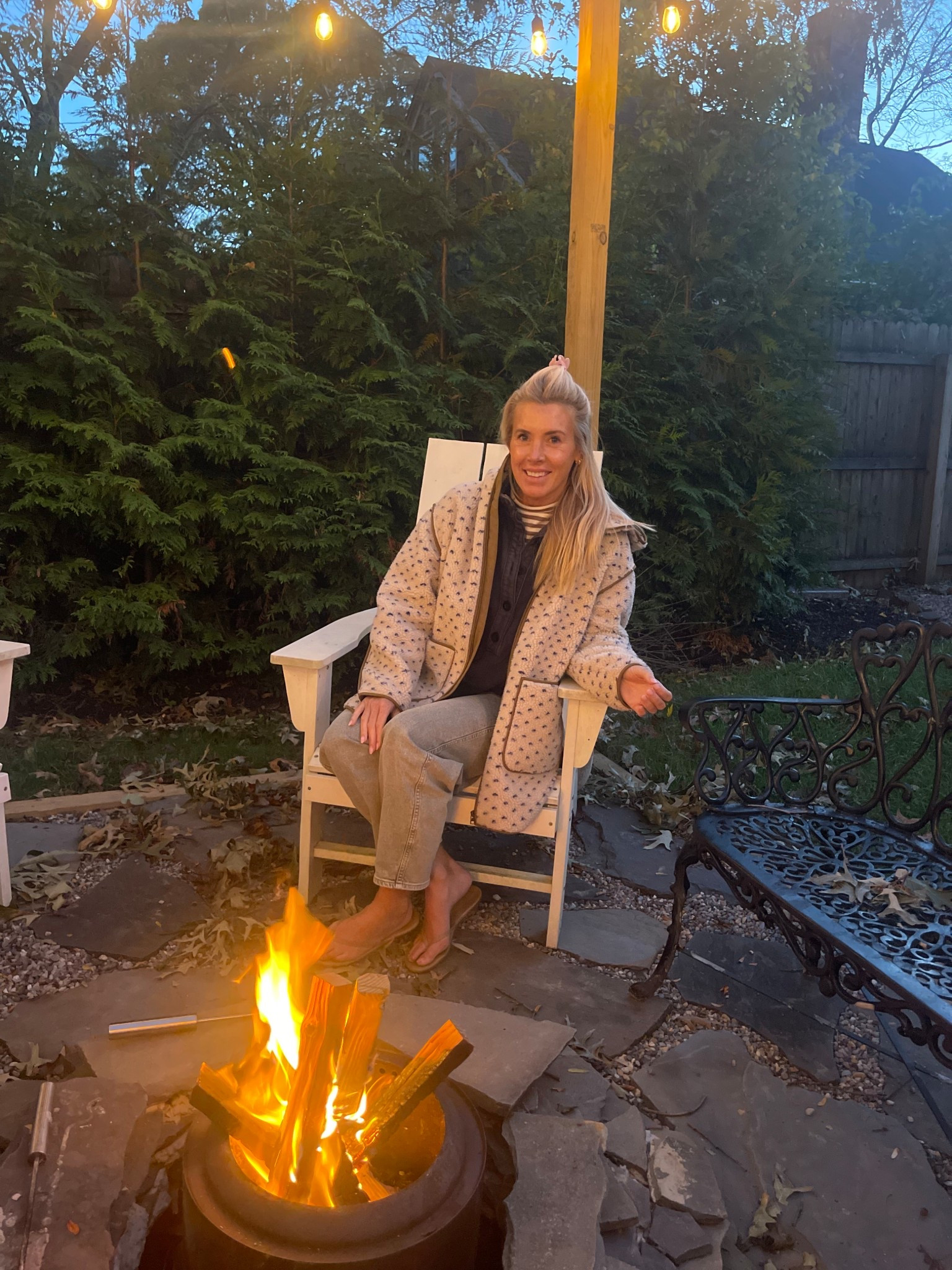 Cozy and casual fall outfit