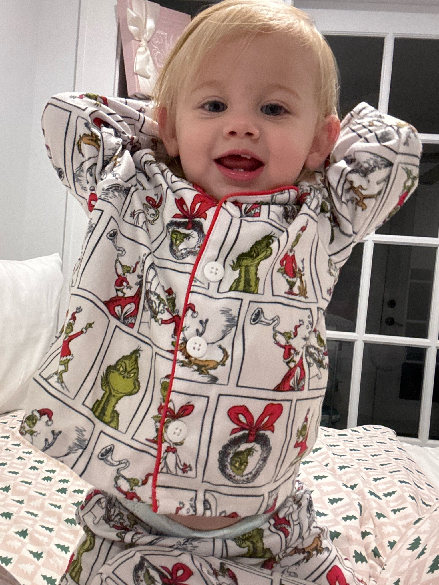 Sophia’s Christmas PJS 🎄✨🎅🏻
