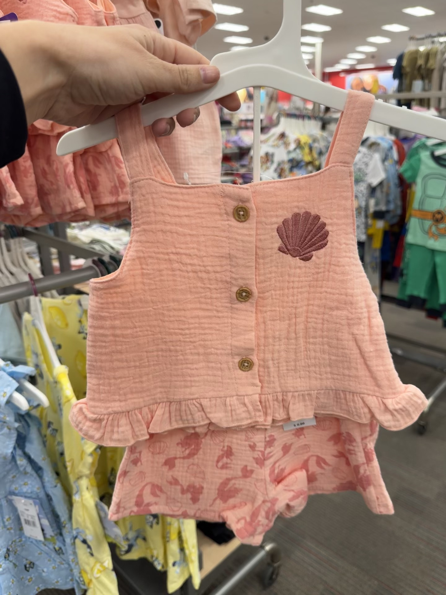 Little mermaid inspired two piece set for girls! Only $15 and new at target

Toddler girls
Baby girls
Target style 
Two piece set
Spring style
Summer finds


#LTKkids #LTKSpringSale #LTKbaby