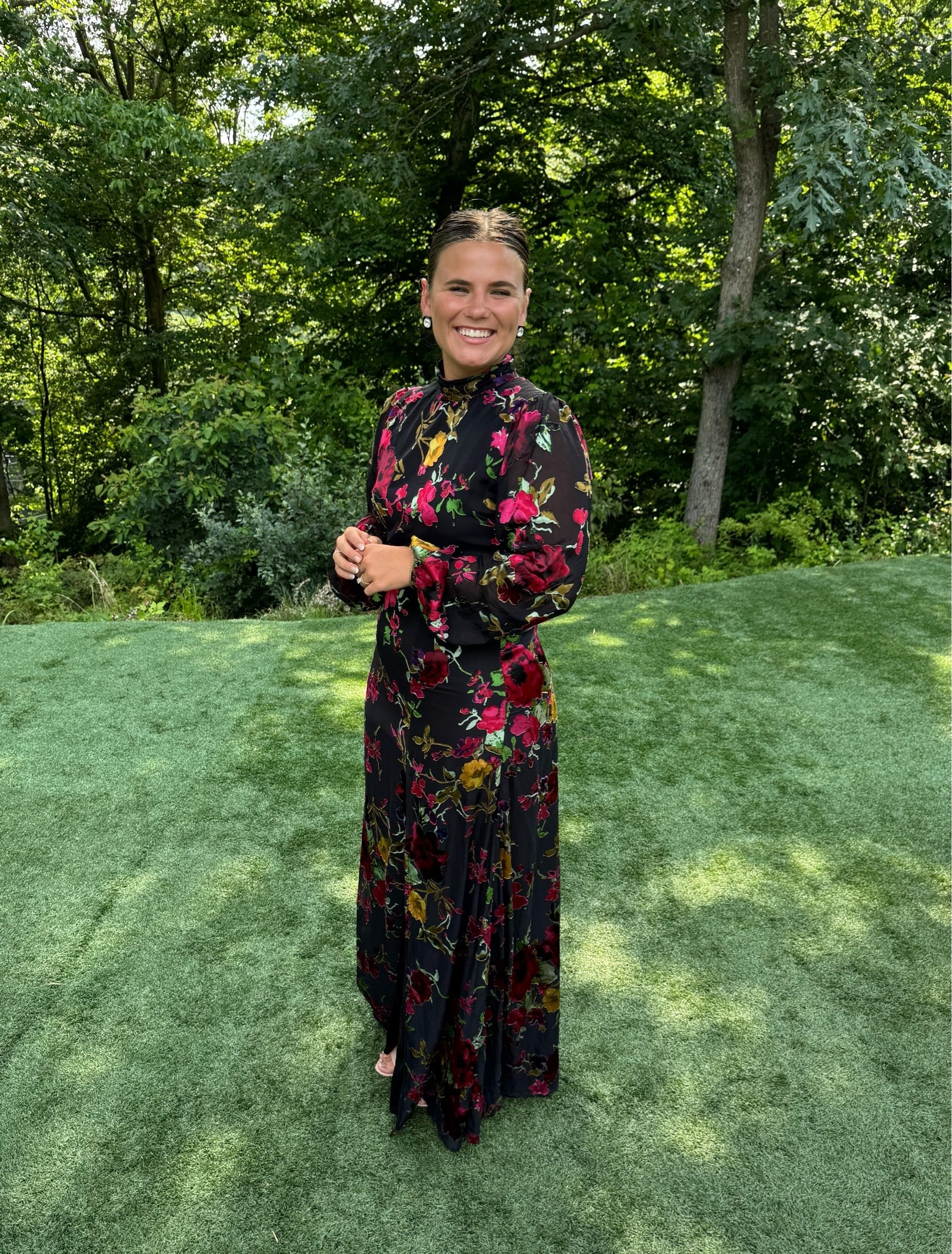 The most perfect wedding guest dress 🖤🫶🏻

#LTKootd