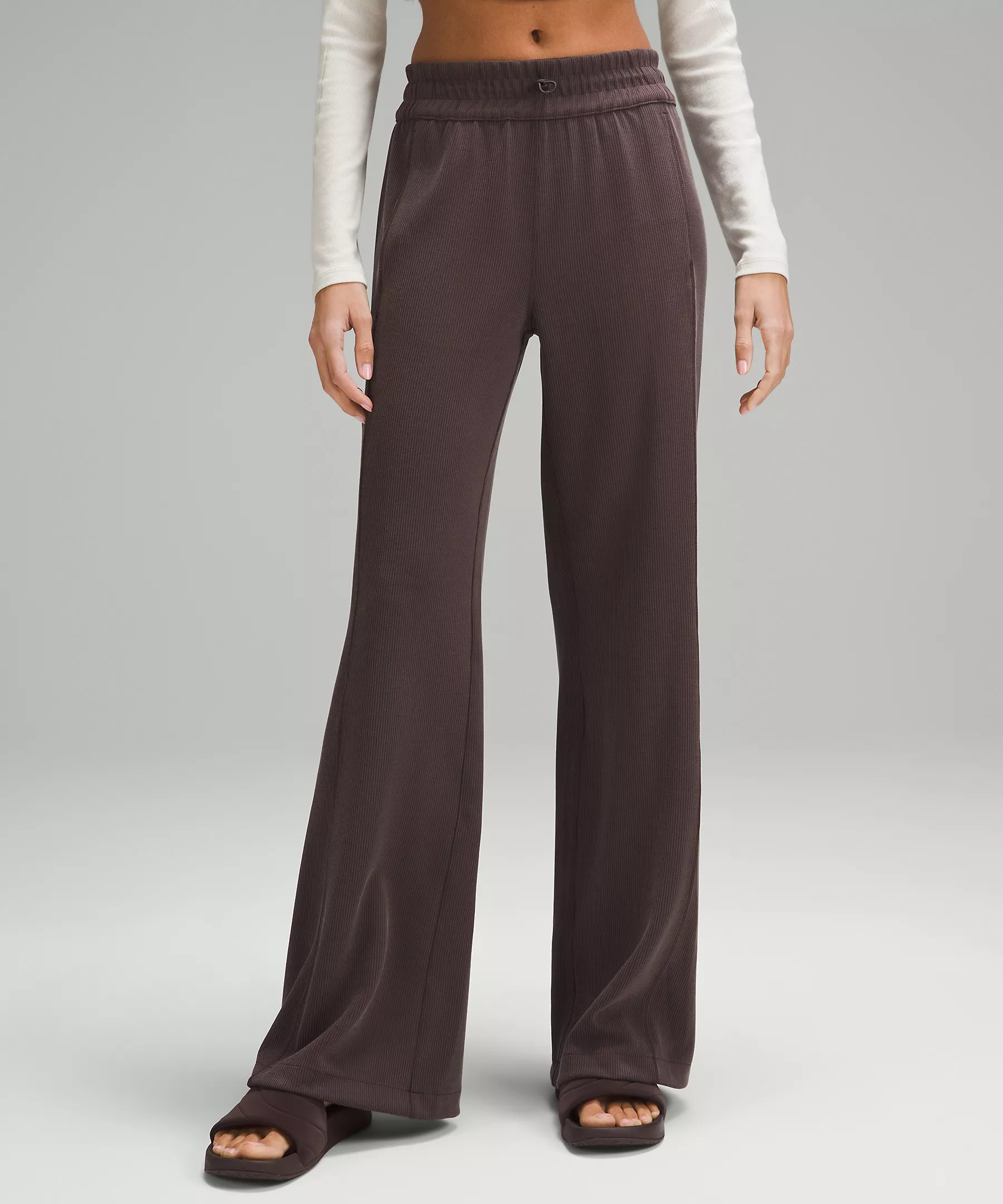 Ribbed Softstreme High-Rise Pant 32.5" | Lululemon (US)
