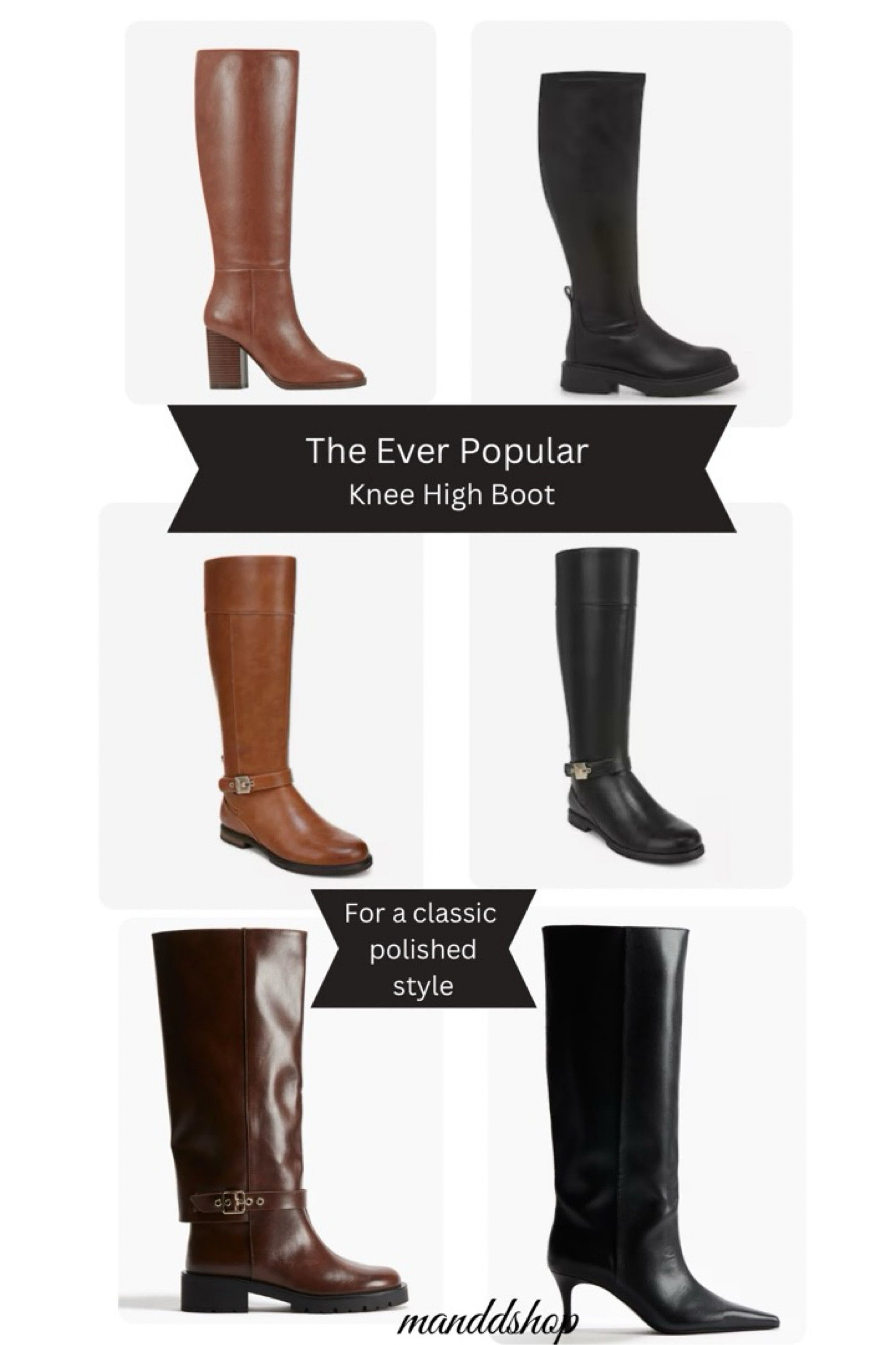 Knee high boots! For a classic winter style 

#LTKwinter #LTKstyletip #LTKcanada