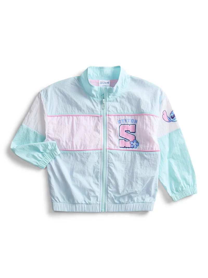 Stitch Toddler Full Zip Jacket with Long Sleeves, Sizes 12M-5T | Walmart (US)