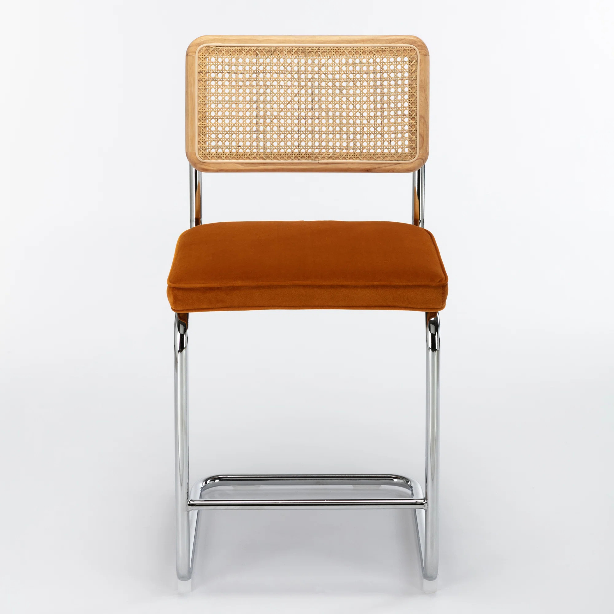 Walsh Velvet Bar & Counter Stool (Set of 2) | AllModern